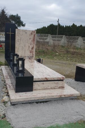 Nagrobek na grób murowany, shivakashi gold / szwed nr.2101