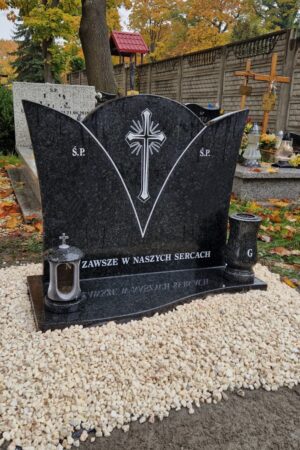 Nagrobek amerykański z granitu impala nr.1762