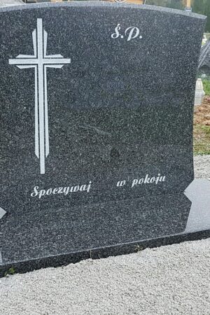 Nagrobek amerykański z granitu impala nr.1588