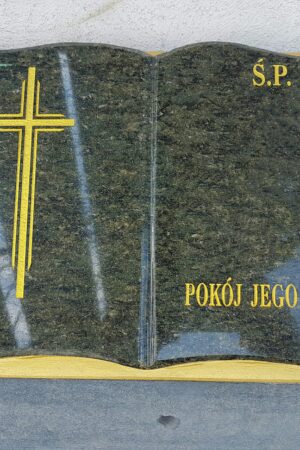 Książka z granitu verde bahia nr.1842